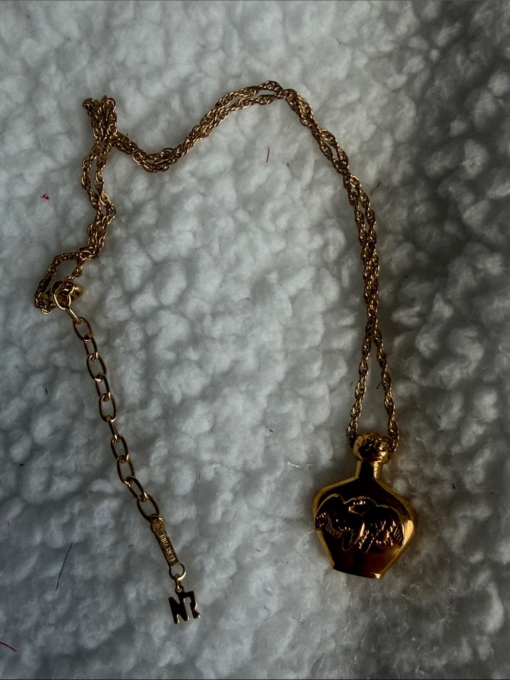Nina Ricci Gold Pendant Necklace - Women Jewelry